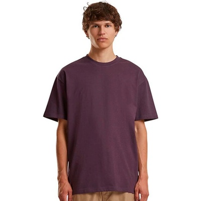 Build Your Brand Pánske tričko BY102 Plum Purple