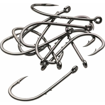 Kinetic háčiky Baitholder Single Hook Black Nickel 10ks Veľ. 1