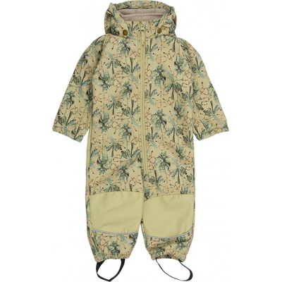 Větru a vodě odolný softshellový overal Gray green Mikk-Line – Zboží Dáma