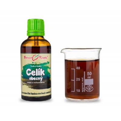 Bylinné kapky Celík (zlatobyľ) obyčajný - bylinné kvapky (tinktúra) 50 ml