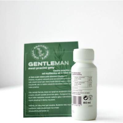 CityZen prací gel Gentleman 80 ml