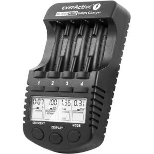everActive Зарядно устройство за акумулаторни батерии everActive NC-1000 PLUS (5902020523819) Зарядно за батерии