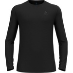 Odlo Мъжко мериносово термобельо Odlo Merino 160 Bl Top Crew Neck L/S Merino base layer - Black - размер XXL (015-1998-0115)
