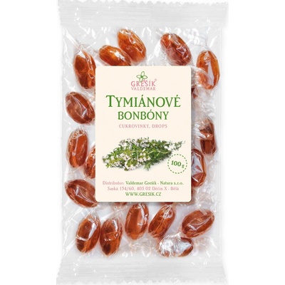 Grešík Tymiánové bonbóny 100 g