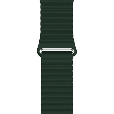 NEXT ONE Каишка за Apple Watch от Next One - Leather Loop Leaf Green 42/44 mm (K-AW-4244-LTHR-GRN)