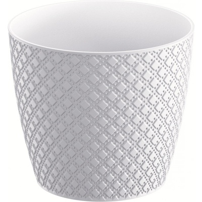 Prosperplast ORIENT Květináč 18,9 cm bílý