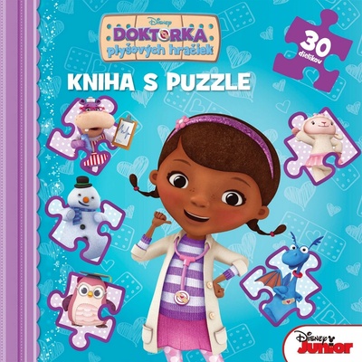 Doktorka plyšových hračiek - Kniha puzzle - 30 dielikov SK