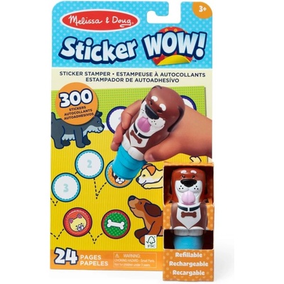 Печат Sticker WoW - Куче - Melissa & Doug