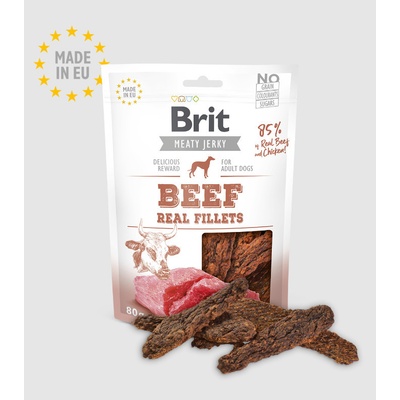 Brit Meaty Jerky Beef Fillets 400 g