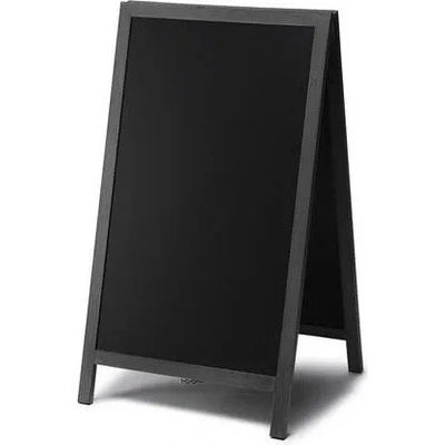 Extera.cz Reklamní křídová tabule A, černá, 68 x 120 cm 11600