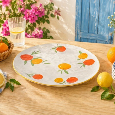 Boltze Servírovací talíř Citrusové léto