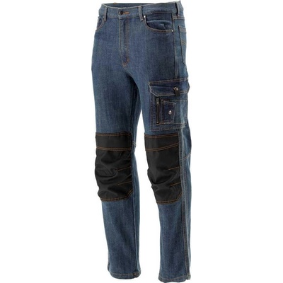 TOYA Работен панталон YATO Mara Navy Blue, дънков, еластичен, размери S-XXXL (EURO YT 79080)