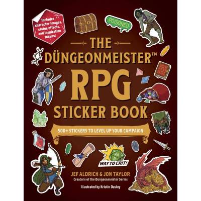 Kniha nálepiek - The Dungeonmeister RPG Sticker Book - kolektiv autorů