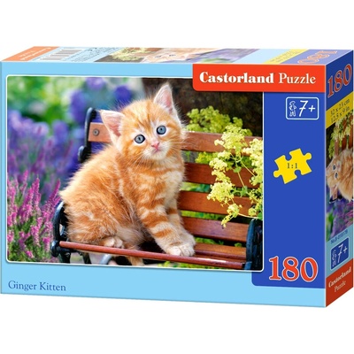Castorland Zrzavé kotě 180 dílků