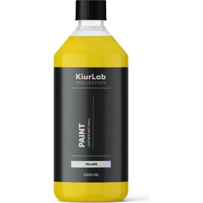 KiurLab Pro Leather And Vinyl Paint Yellow 1 l