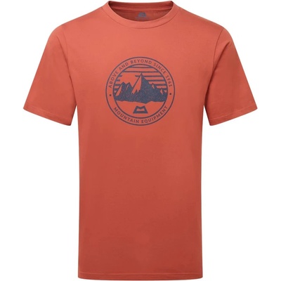 Mountain Equipment Мъжка тениска Mountain Equipment Roundel Tee T-shirt - Etruscan Red - размер XL (216-7804-0314)