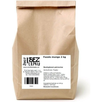 Život bez lepku Fazole mungo 2 kg