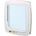 Ferplast Swing 15 - Вратичка за вграждане за котки и кучета - 41, 2 x 9, 6 x h 48, 2 см. бяла