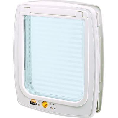 Ferplast Swing 15 - Вратичка за вграждане за котки и кучета - 41, 2 x 9, 6 x h 48, 2 см. бяла