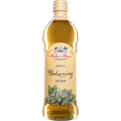 Méhes Sirup z květů bezu s cukrem a medem 0,5 l