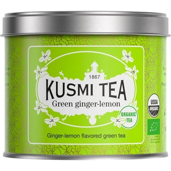 Kusmi Tea Зелен чай GINGER LEMON, 100 г насипен чай в кутия, Kusmi Tea (KUSMI21645A1070)