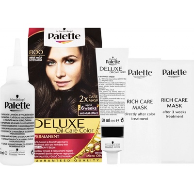 Pallete Deluxe tmavě hnědý 800