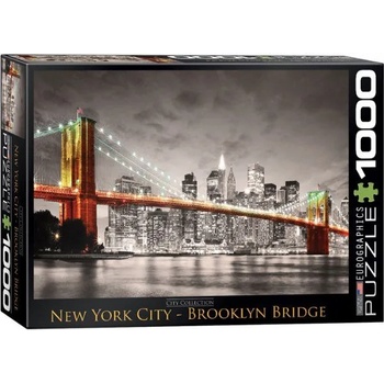 Image 1 of EUROGRAPHICS - Puzzle New York - Brooklyn Bridge 2 - 1 000 piese