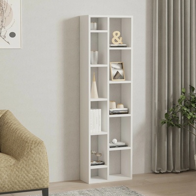Hanah Home Knižnica Tomi biela