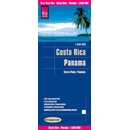 mapa Costa Rica Panama 1:550 t voděodolná