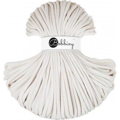 Bobbiny bavlněná šňůra JUMBO 9mm off white