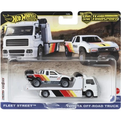 Mattel Hot Wheels Premium Car Culture Team Transport Fleet Street a Toyota Off Road Truck