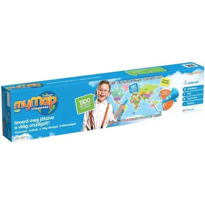 Zanzoon MyMap: Интерактивна световна карта PRO - на унгарски и английски (4525115)