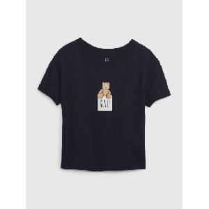 GAP Детска тениска с мече GAP GAP | Sin | Момчешки | 12-18 месеца