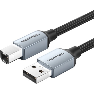 Vention CTTHL USB 2.0 A Male to B Male Printer, 10m, šedý