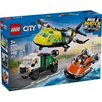 LEGO® City - Airplane, Service Truck & Hovercraft Remix (60505)