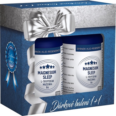 CLINICAL Magnesium sleep 2 x 100 kapsúl + DARČEKOVÉ balenie