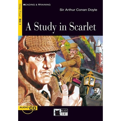 STUDY IN SCARLET + CD Black Cat Readers Level 4 - DOYLE, A