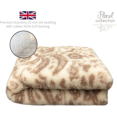 DRYBED Premium Vet Bed Economy 25 mm Floral