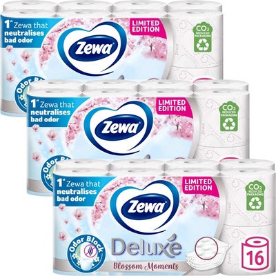 Zewa Deluxe Limited Edition 3-vrstvový 3 x 16 ks