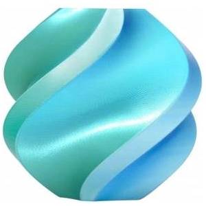 Bambu Lab Filament Bambu Lab PLA Silk Dual Color 1.75mm 1kg - with reusable spool - Blue Hawaii