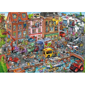 Ravensburger - Puzzle Ray's Comic: Modern Time - 1 000 piese