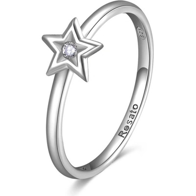 Rosato Půvabný stříbrný prsten s hvězdičkou Allegra RZA027
