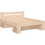 Black Red White Легло за матрак 160/200 см nepo plus loz3s дъб сонома