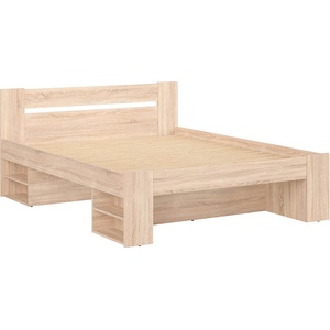 Black Red White Легло за матрак 160/200 см nepo plus loz3s дъб сонома