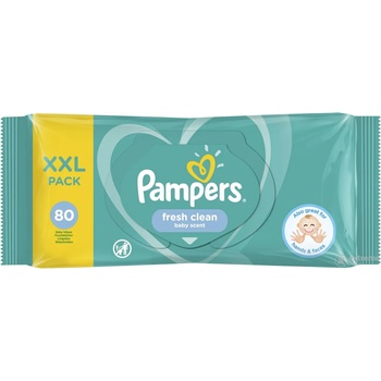 Image 1 of Pampers Мокри кърпички Pampers - Fresh Clean, 80 броя (1007000164)
