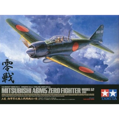 Tamiya Mitsubishi A6M5 Zero Fighter Model 52 Zeke 1:32
