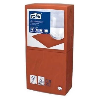 TORK 477216 ubrousky Advanced cihlová 2V 33x33cm