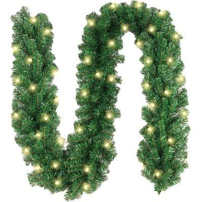 Ruhhy 22322 Vánoční girlanda s LED osvětlením 2,7 m