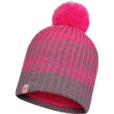 Buff pletená čepice Gella Pump pink