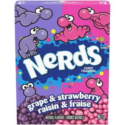 Wonka Nerds Strawberry Grape 46,7 g